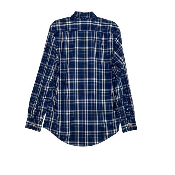 Southern Tide blue plaid long sleeves casual shirt size Small - Picture 2 of 12